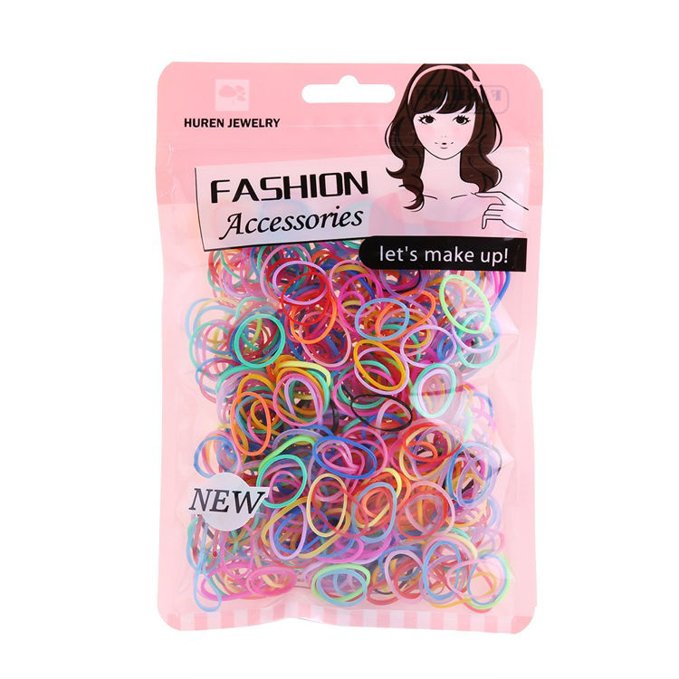 Picture of 0723- Multi Candy Color Baby Girls Kids Hair Holder Hair Ti